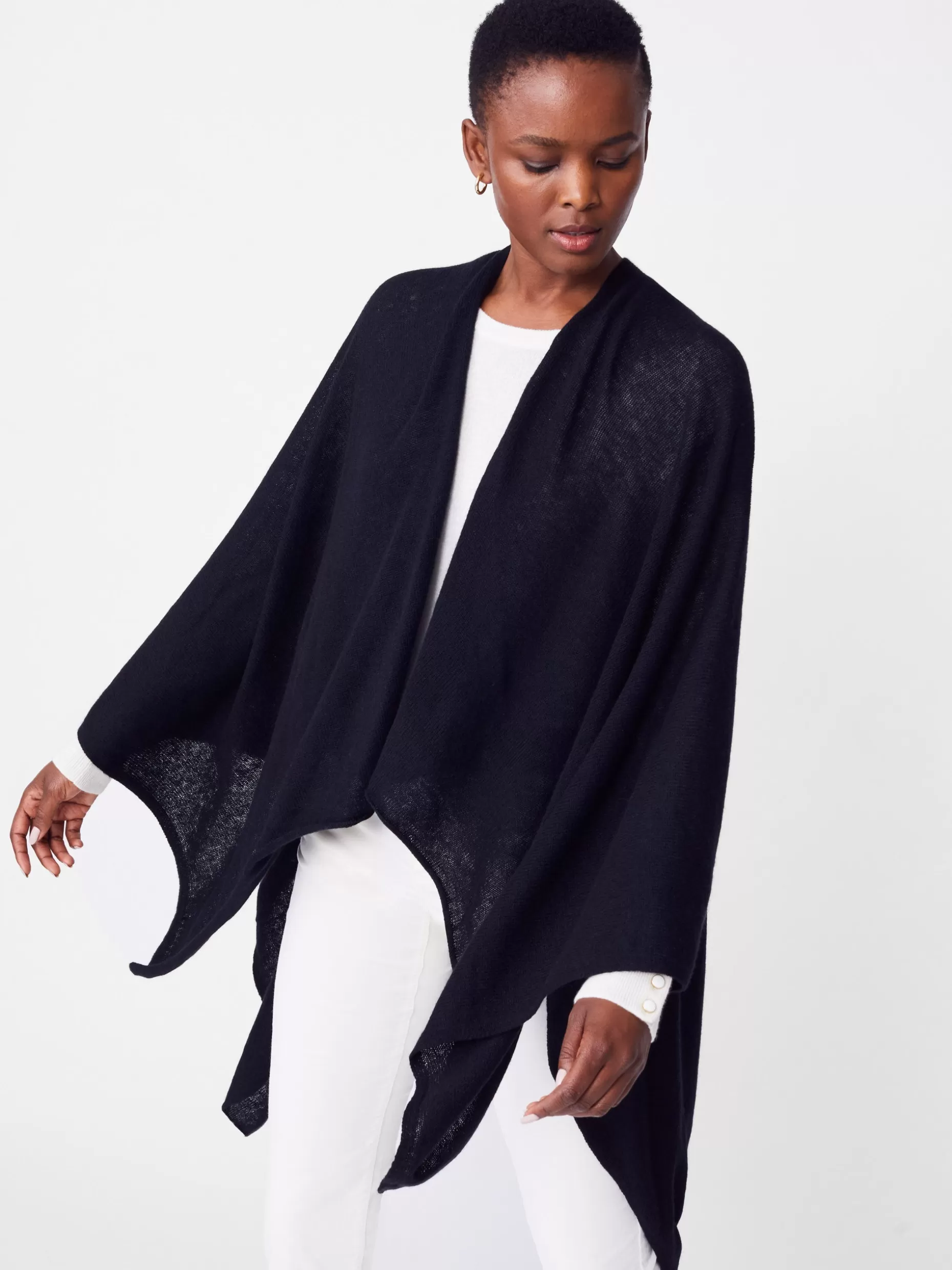 J. McLaughlin Rossi Cashmere Wrap-Women Jackets & Outerwear | Sweaters