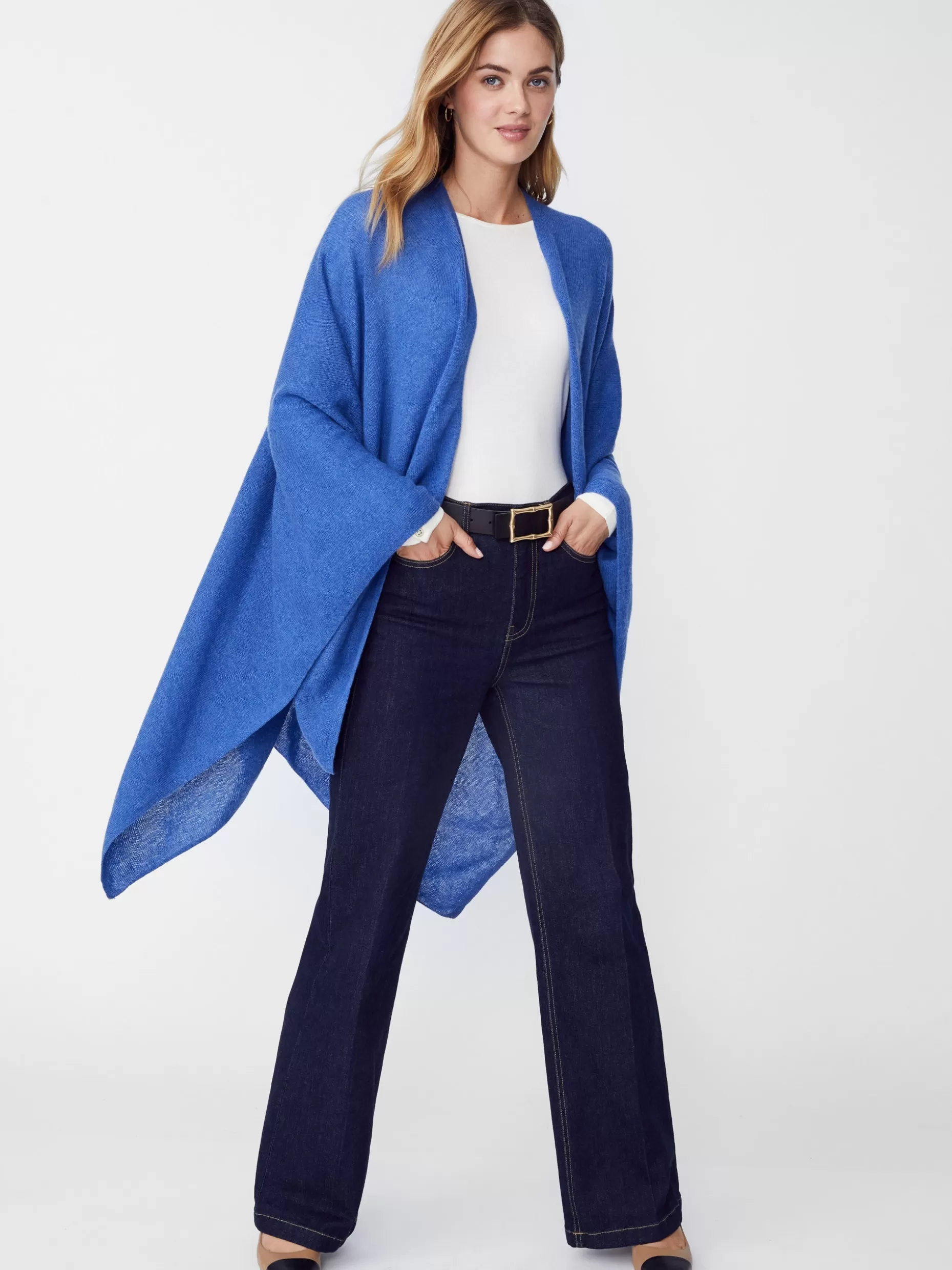 J. McLaughlin Rossi Cashmere Wrap-Women Jackets & Outerwear | Sweaters