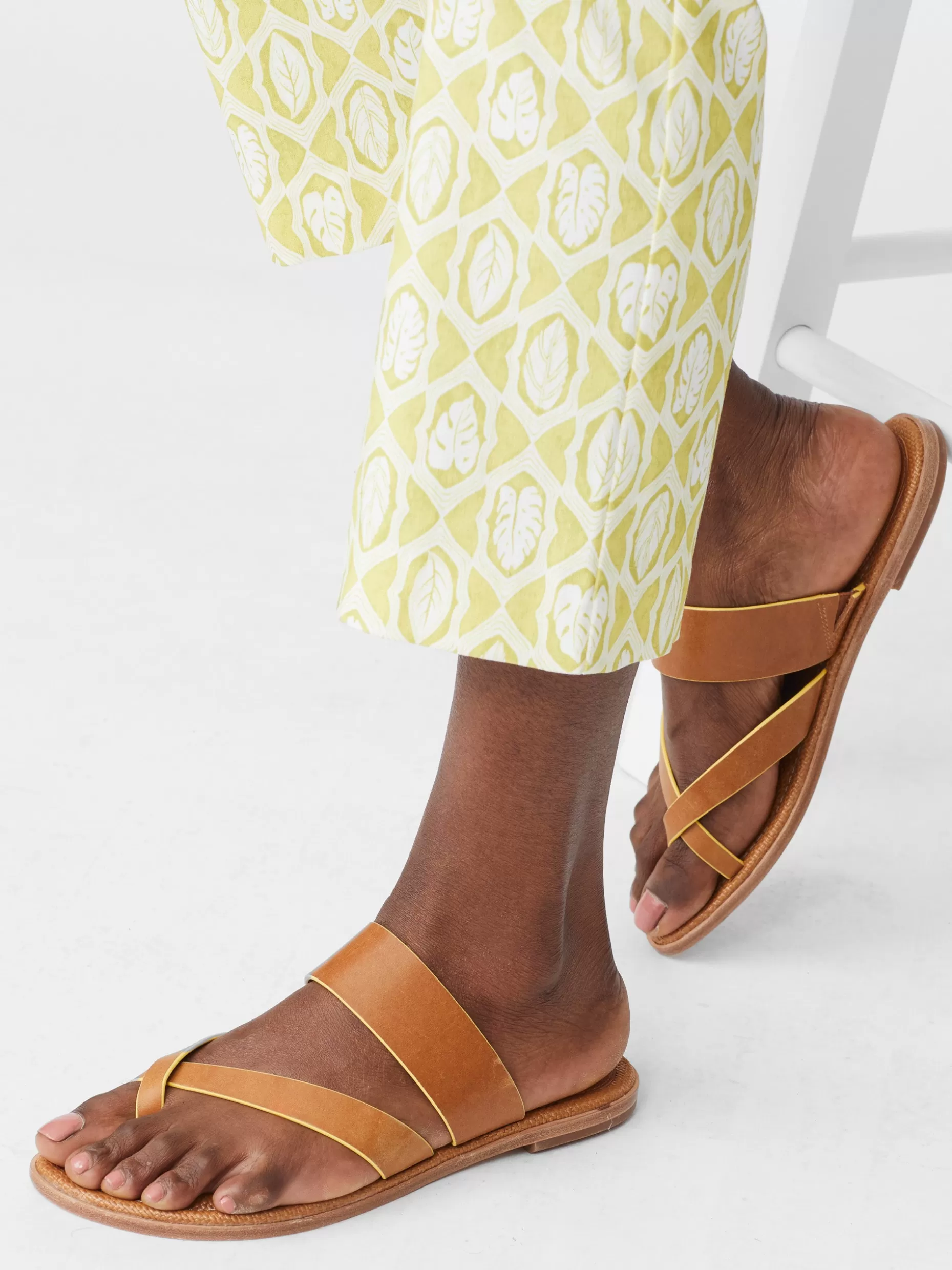 J. McLaughlin Shay Leather Sandals-Women Shoes & Accessories | Sandals