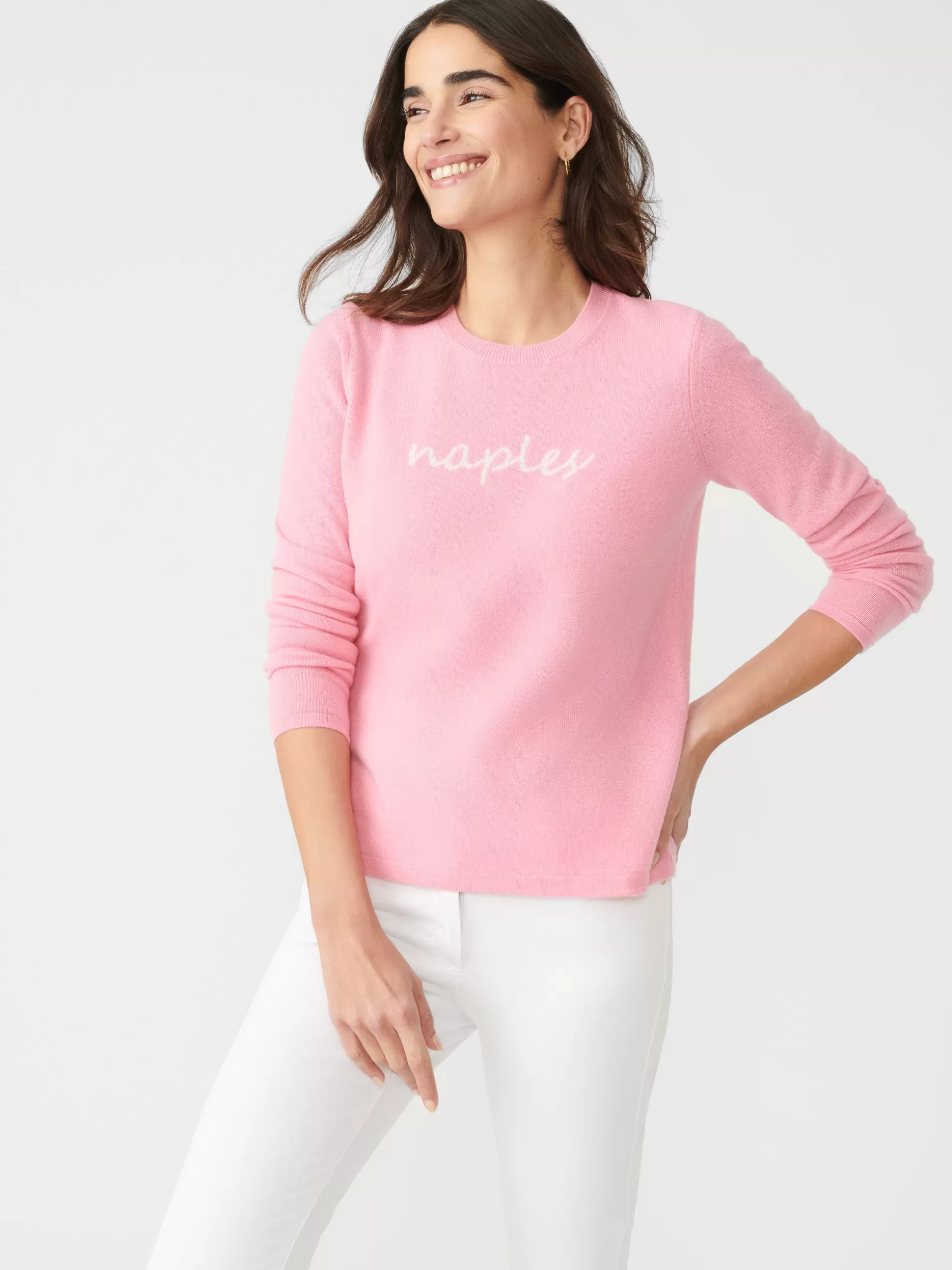 J. McLaughlin Shield Cashmere Sweater In Naples-Women Sweaters