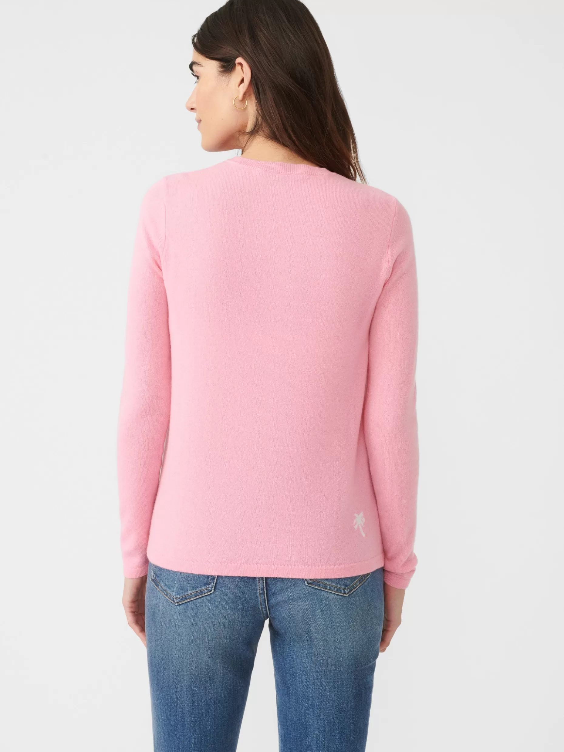 J. McLaughlin Shield Cashmere Sweater In Ocean Reef-Women Sweaters