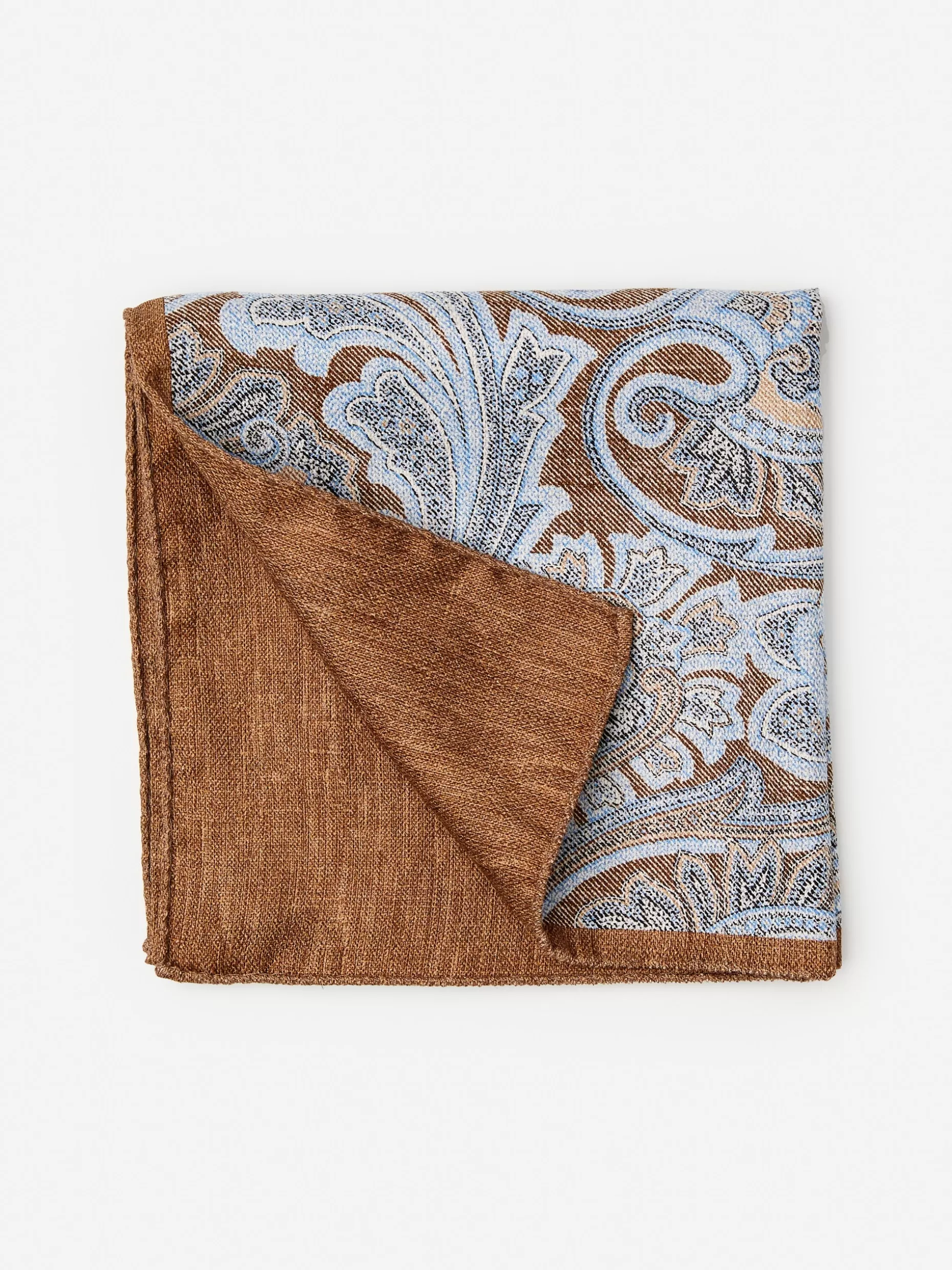 J. McLaughlin Silk Pocket Square In Paisley- Shoes & Accessories | Pocket Squares