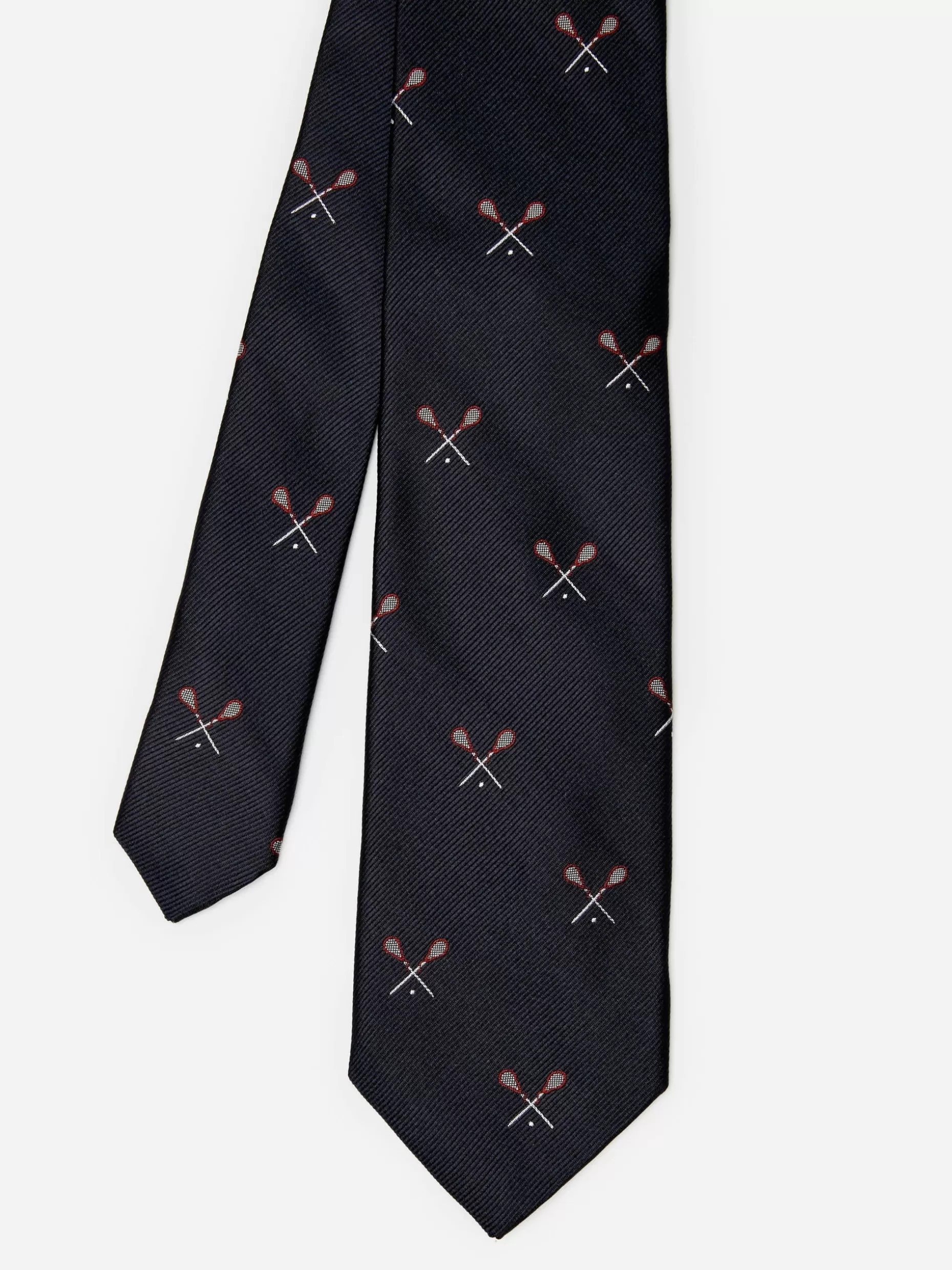 J. McLaughlin Silk Tie In Lacrosse Sticks- Shoes & Accessories | Ties