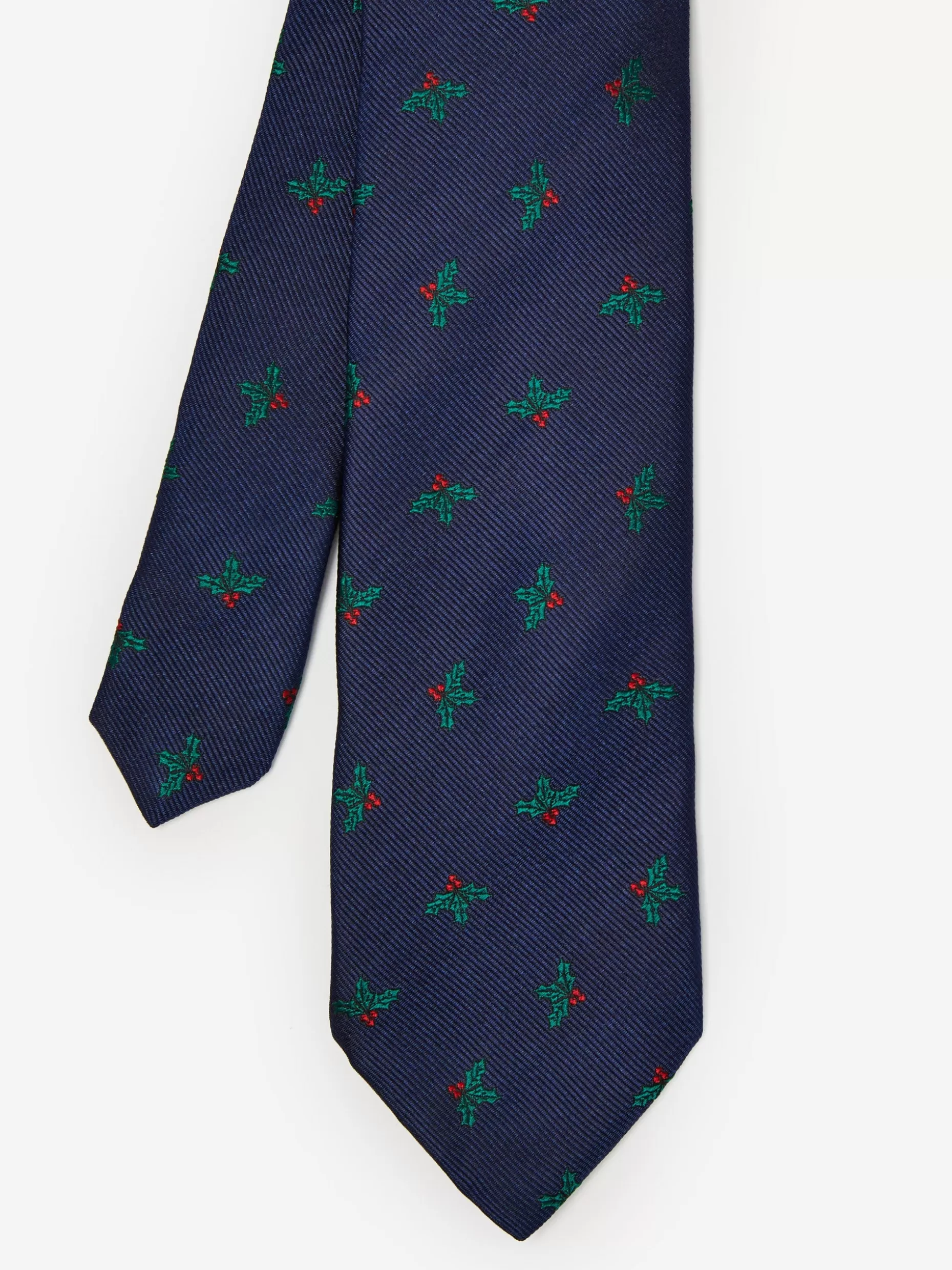 J. McLaughlin Silk Tie In Mistletoe- Shoes & Accessories | Ties