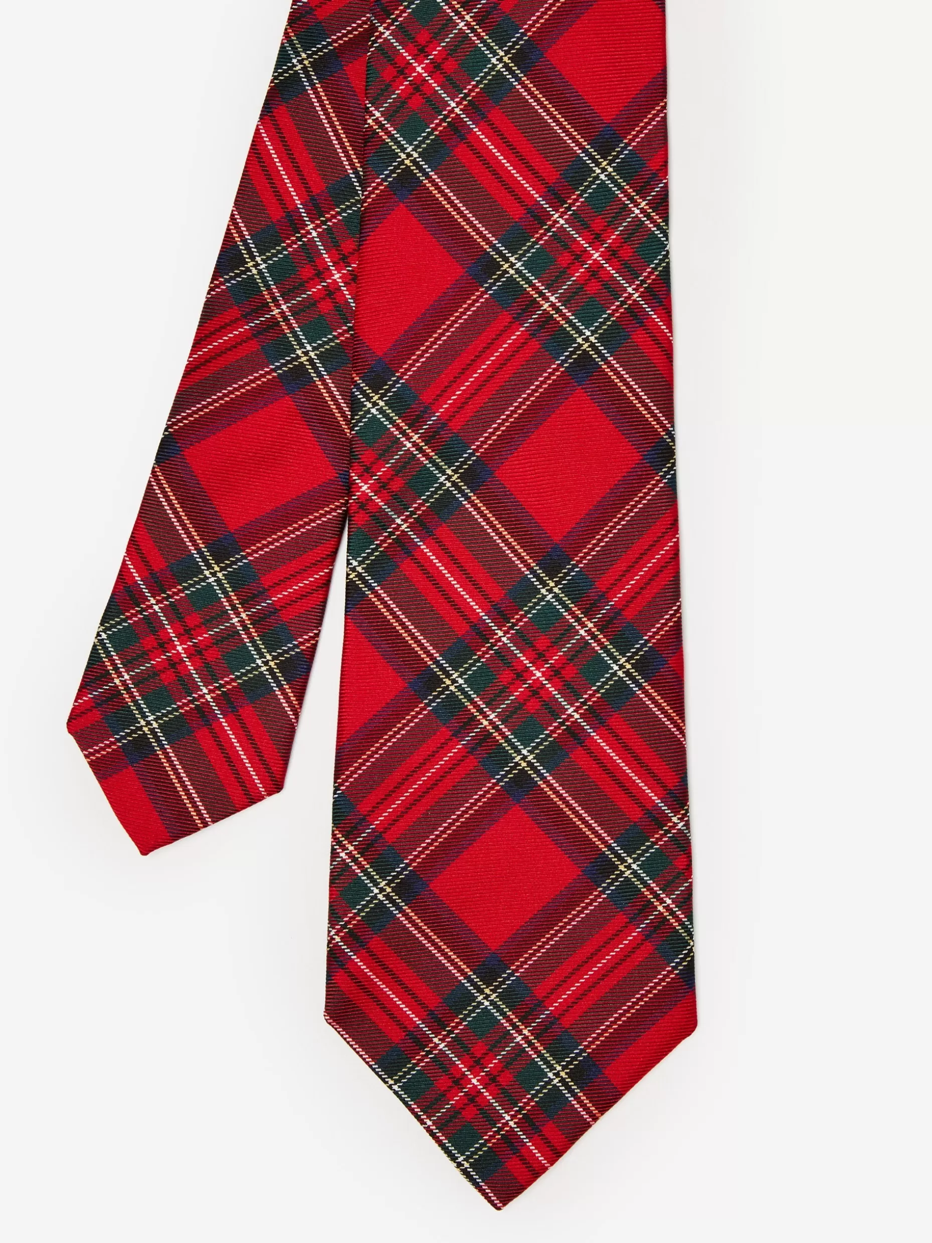 J. McLaughlin Silk Tie In Plaid- Shoes & Accessories | Ties