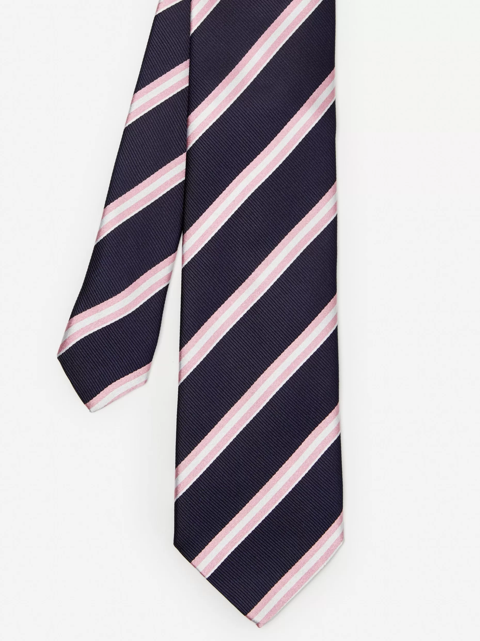 J. McLaughlin Silk Tie In Stripe- Shoes & Accessories | Ties