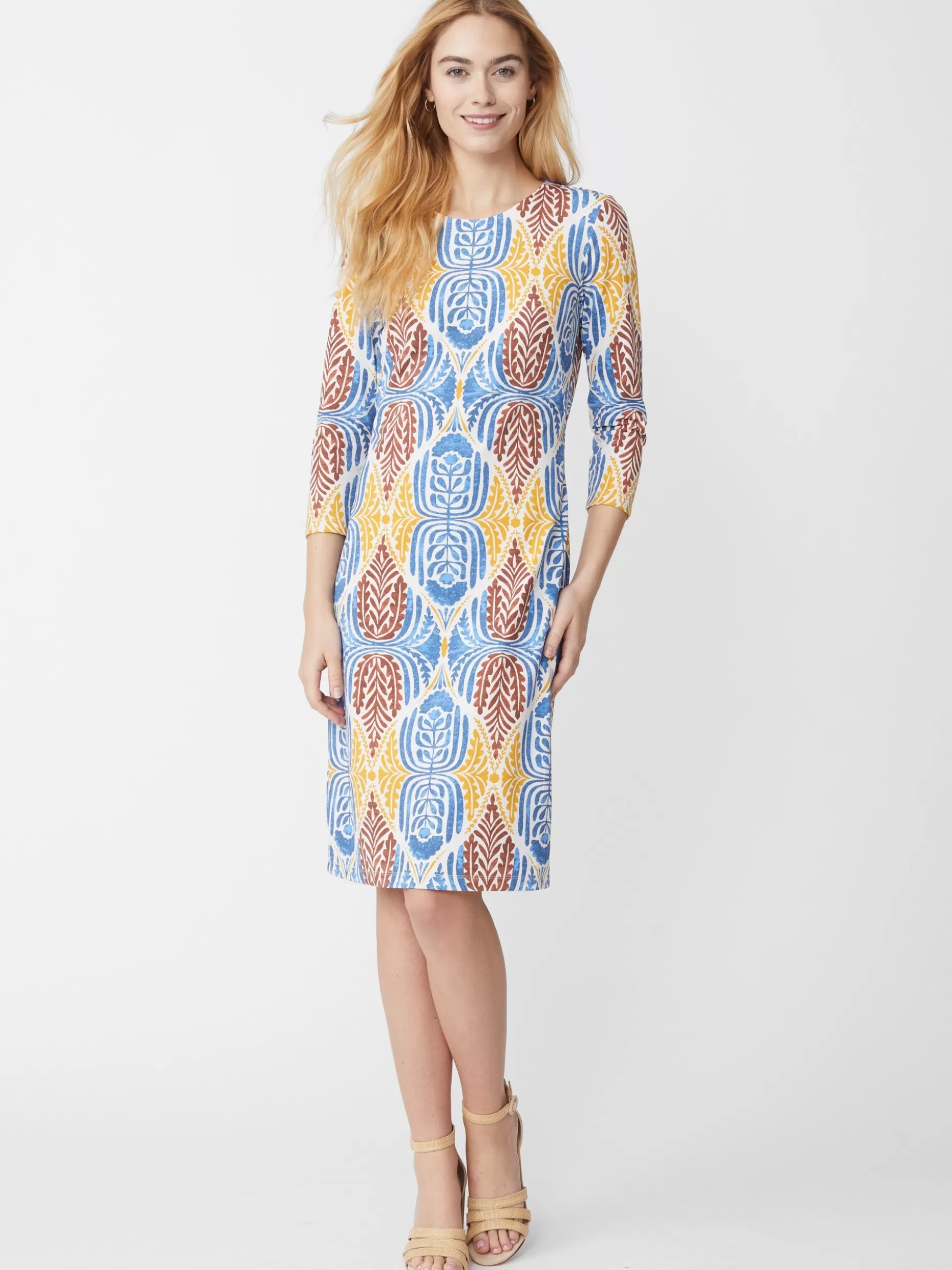 J. McLaughlin Sophia Dress In Carriage House Floral-Women Dresses