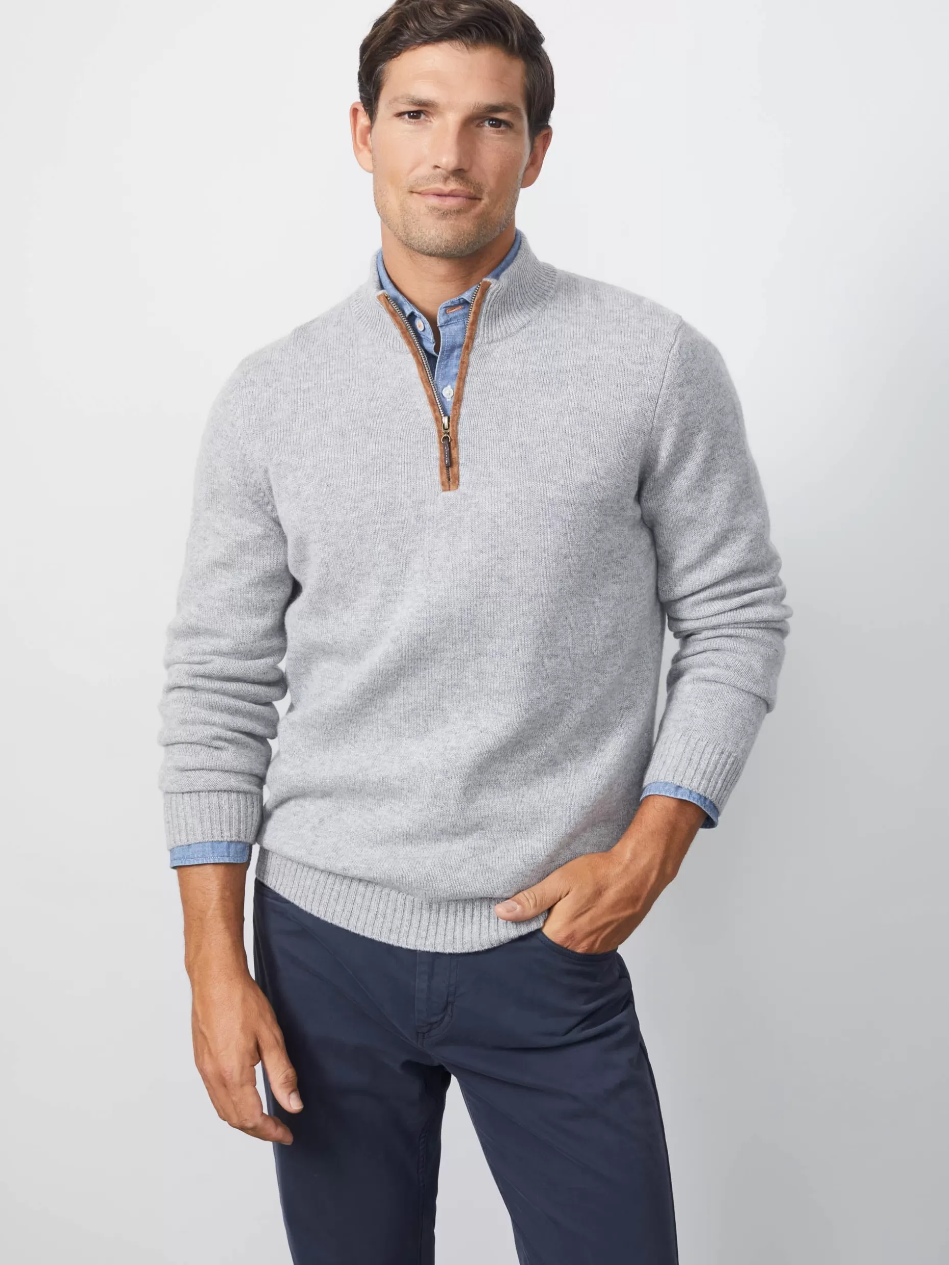 J. McLaughlin Tate Cashmere Sweater- Sweaters