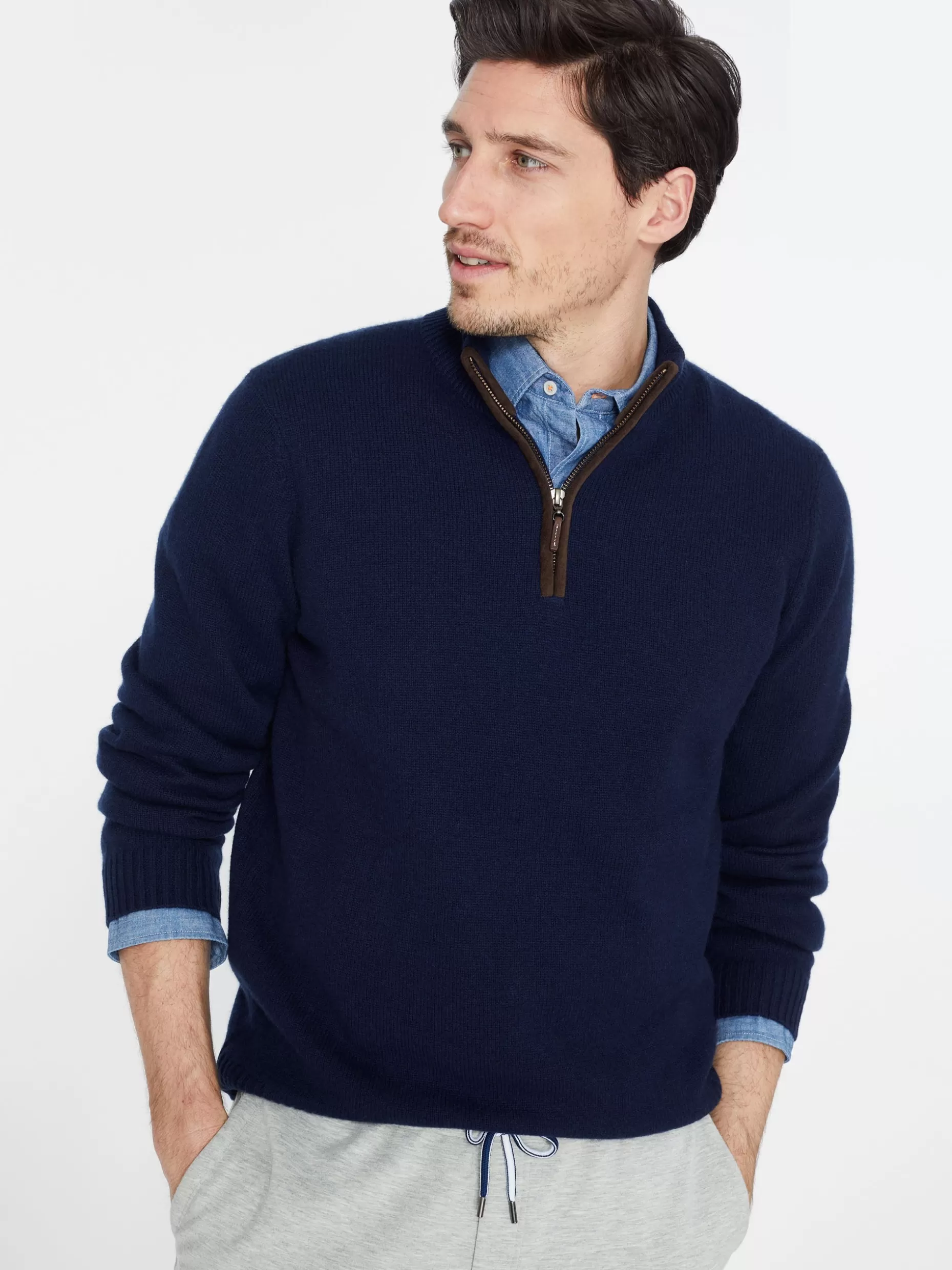 J. McLaughlin Tate Cashmere Sweater- Sweaters