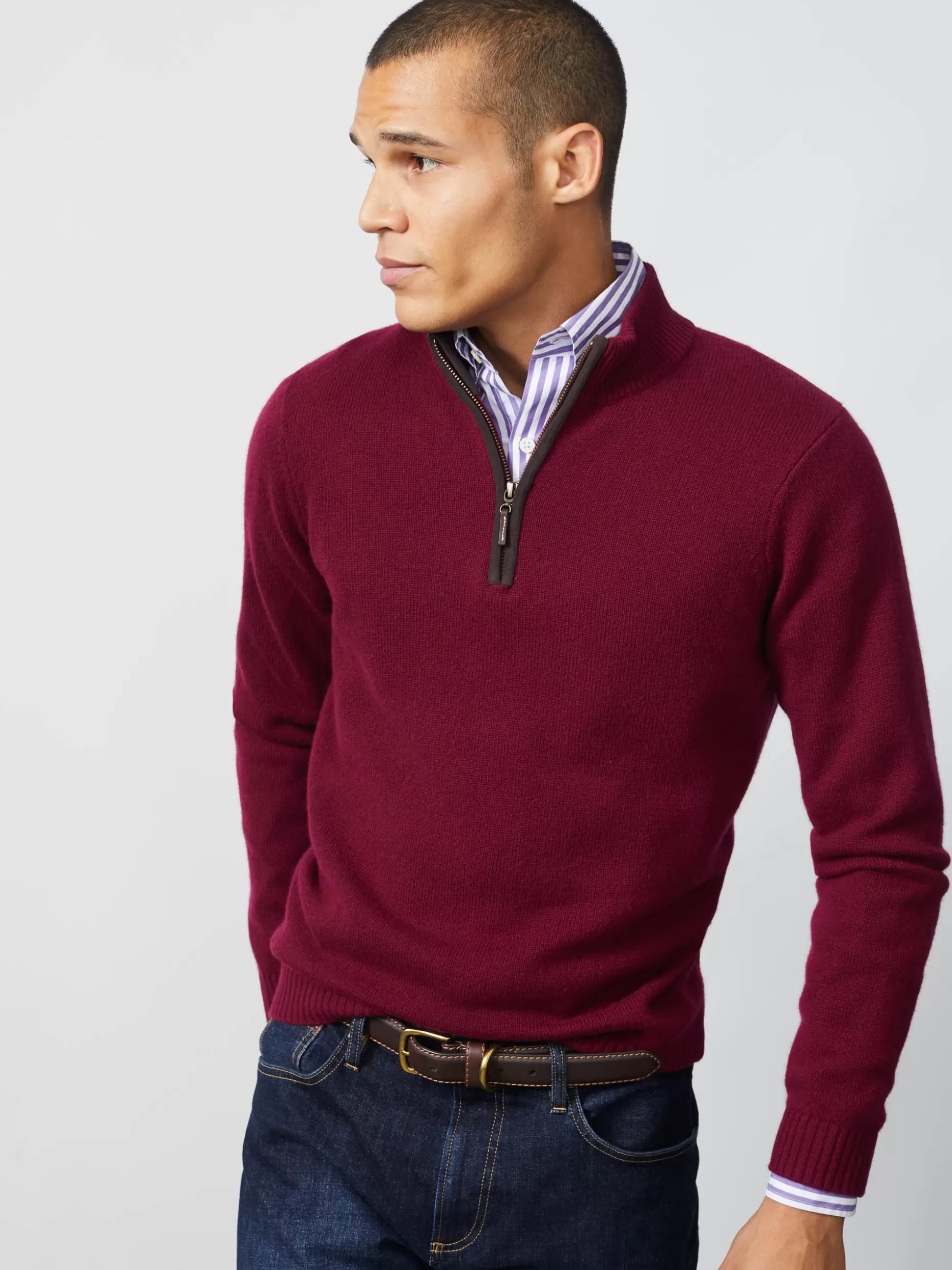 J. McLaughlin Tate Cashmere Sweater- Sweaters