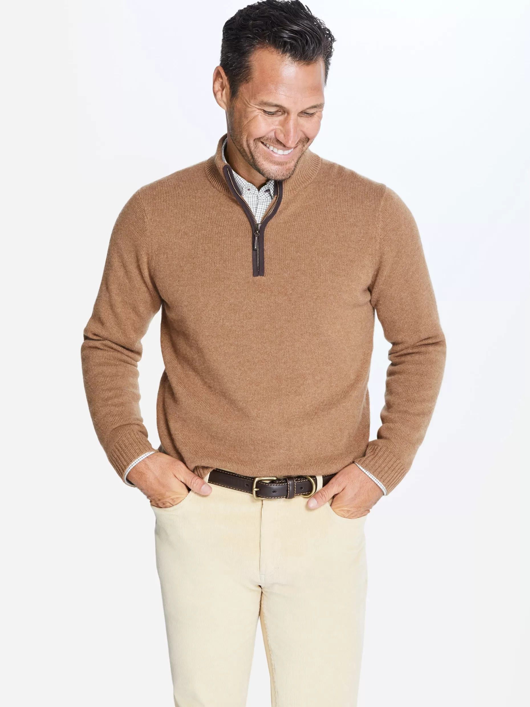 J. McLaughlin Tate Cashmere Sweater- Sweaters