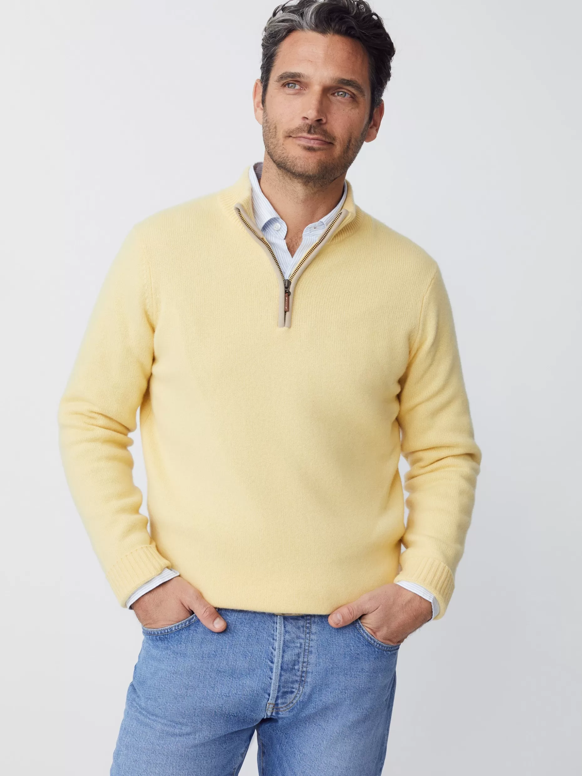 J. McLaughlin Tate Cashmere Sweater- Sweaters