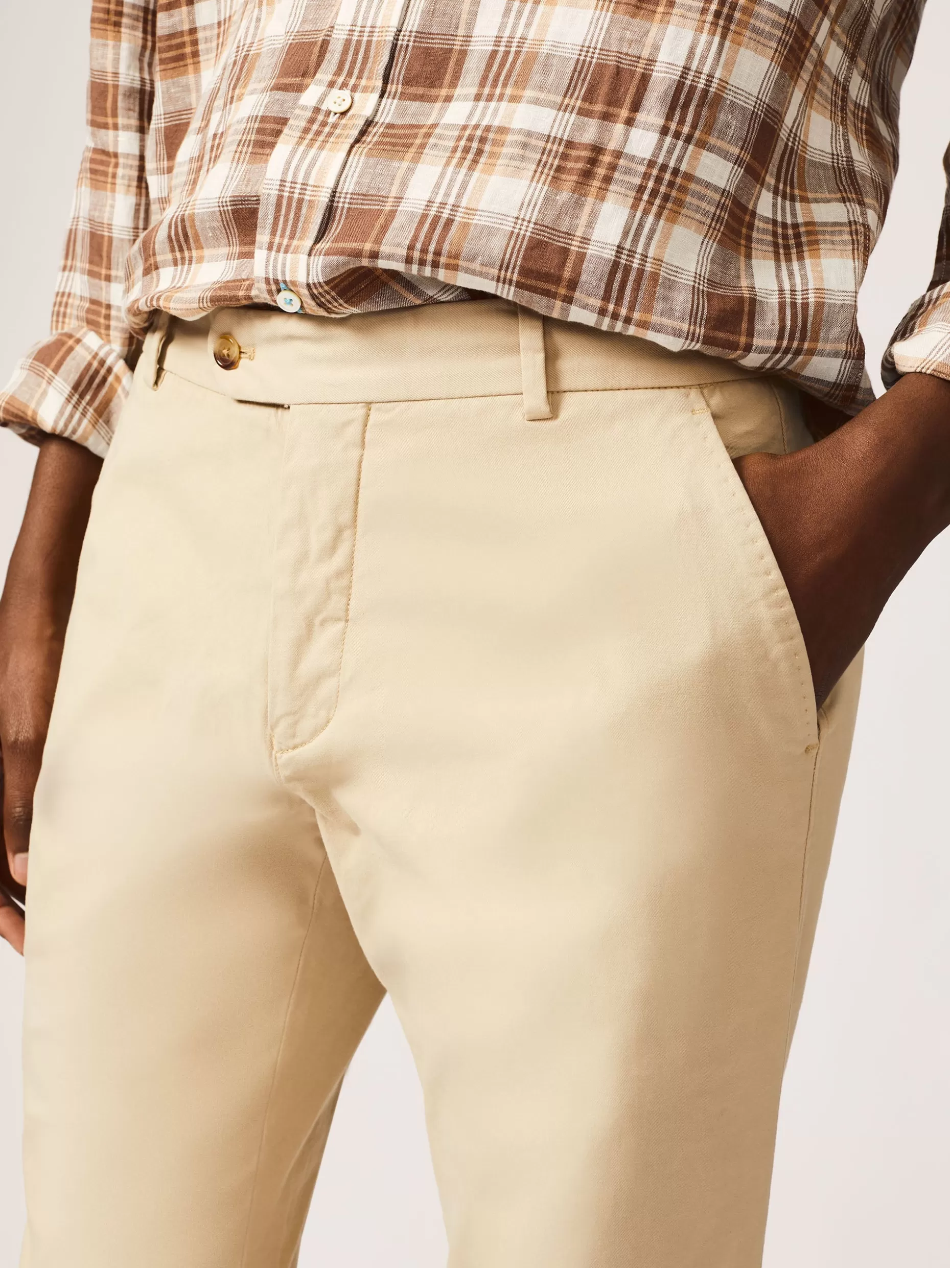 J. McLaughlin Taylor Straight-Fit Chino Pants- Pants