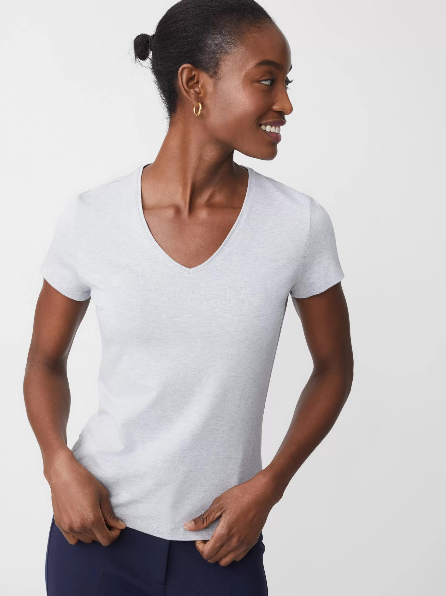 J. McLaughlin Terrine Tee-Women Tops | Tees