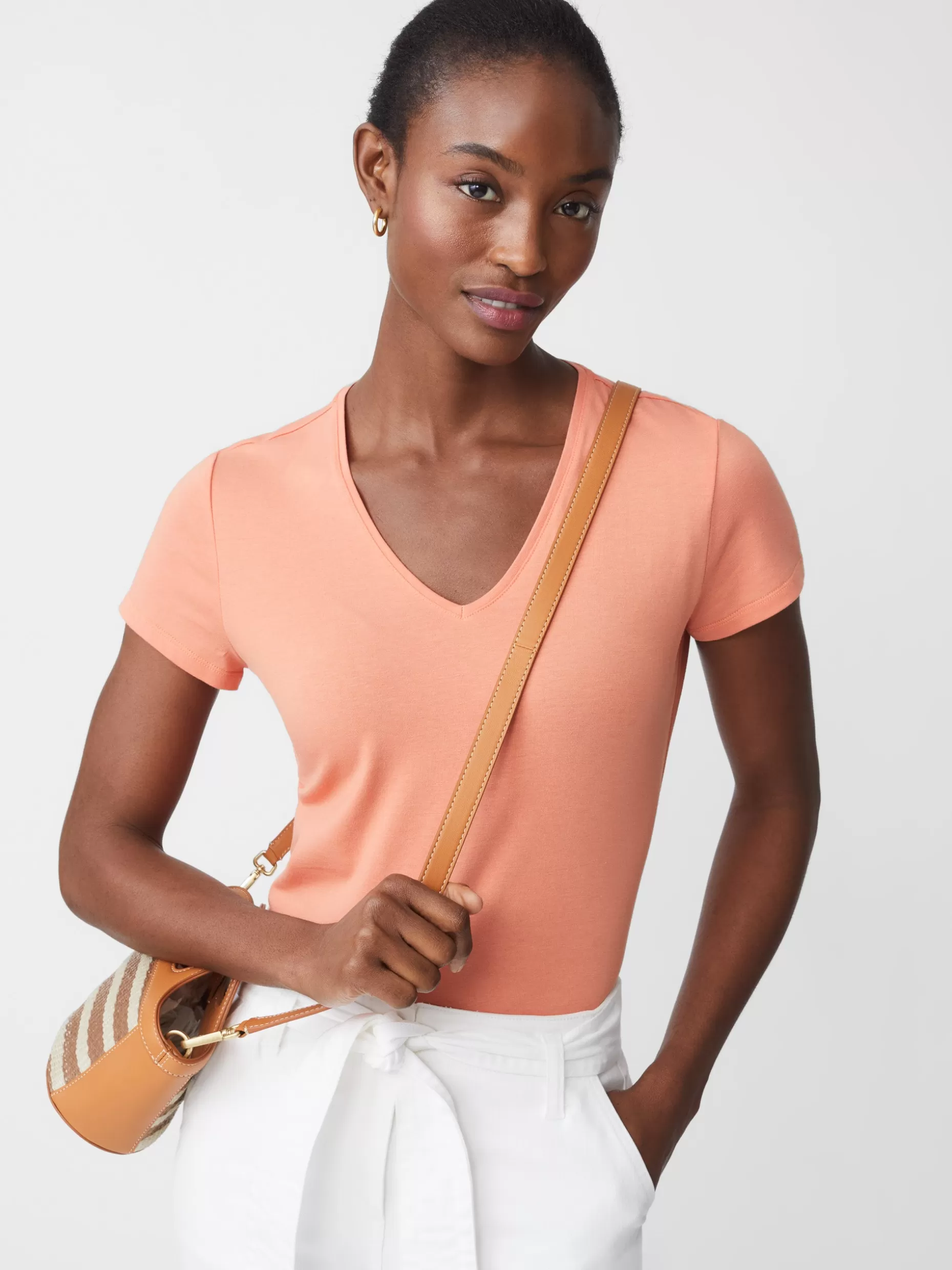 J. McLaughlin Terrine Tee-Women Tops | Tees