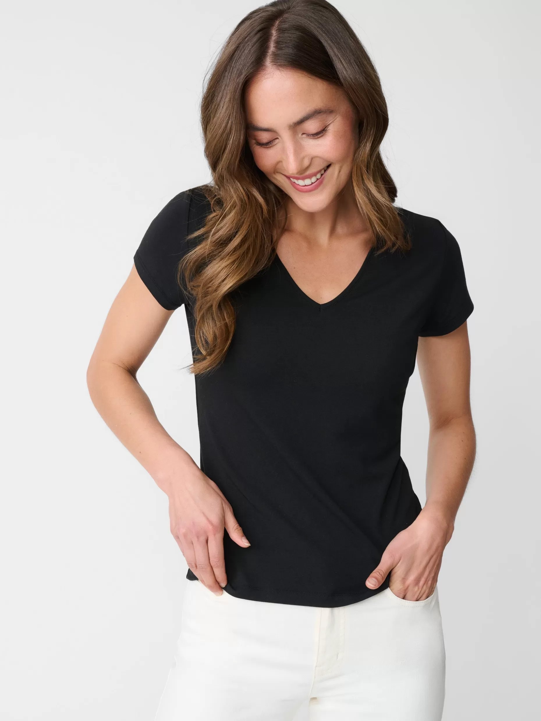 J. McLaughlin Terrine Tee-Women Tops | Tees