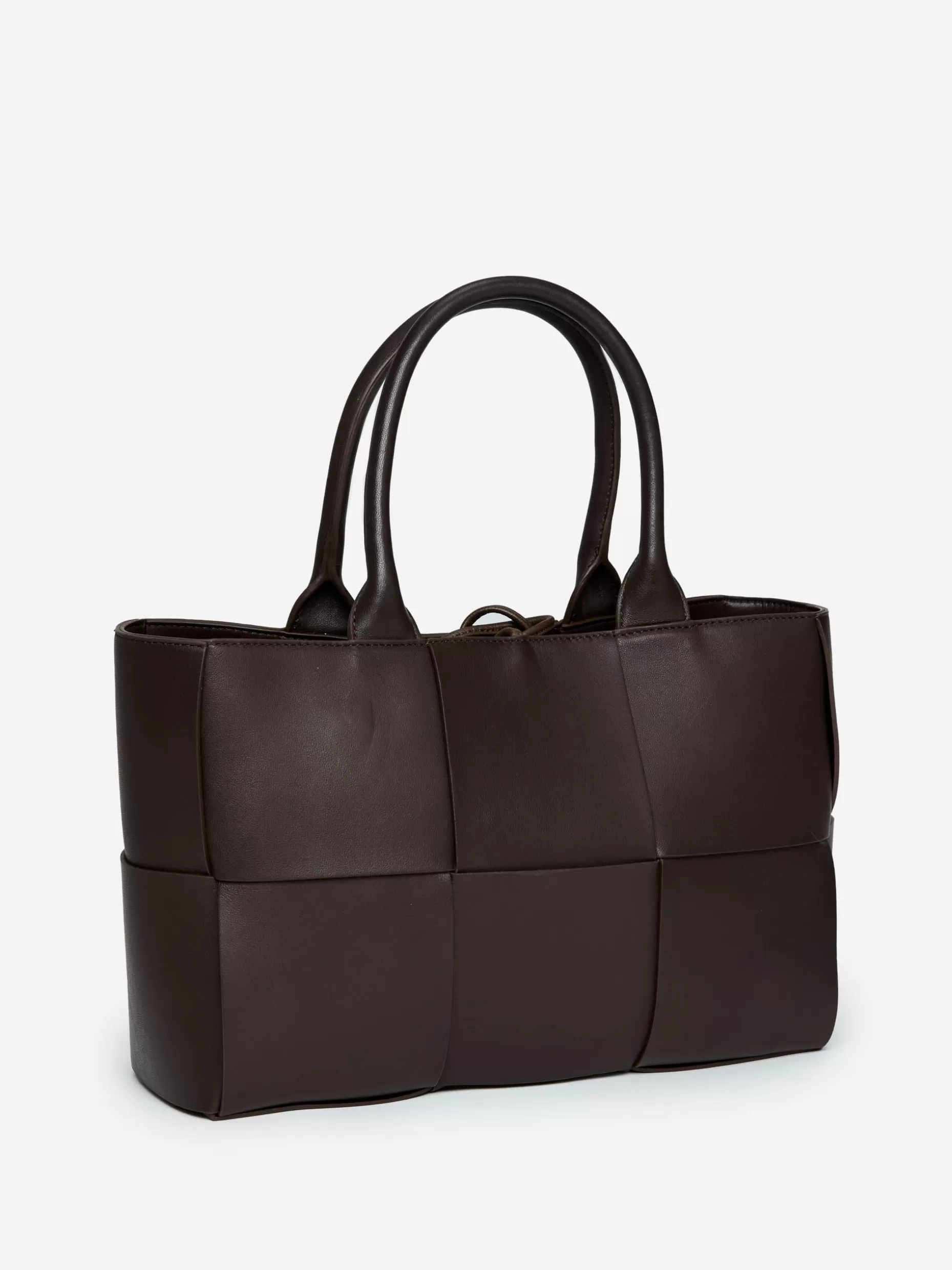 J. McLaughlin Tessare Woven Leather Handbag-Women Shoes & Accessories | Top Handles