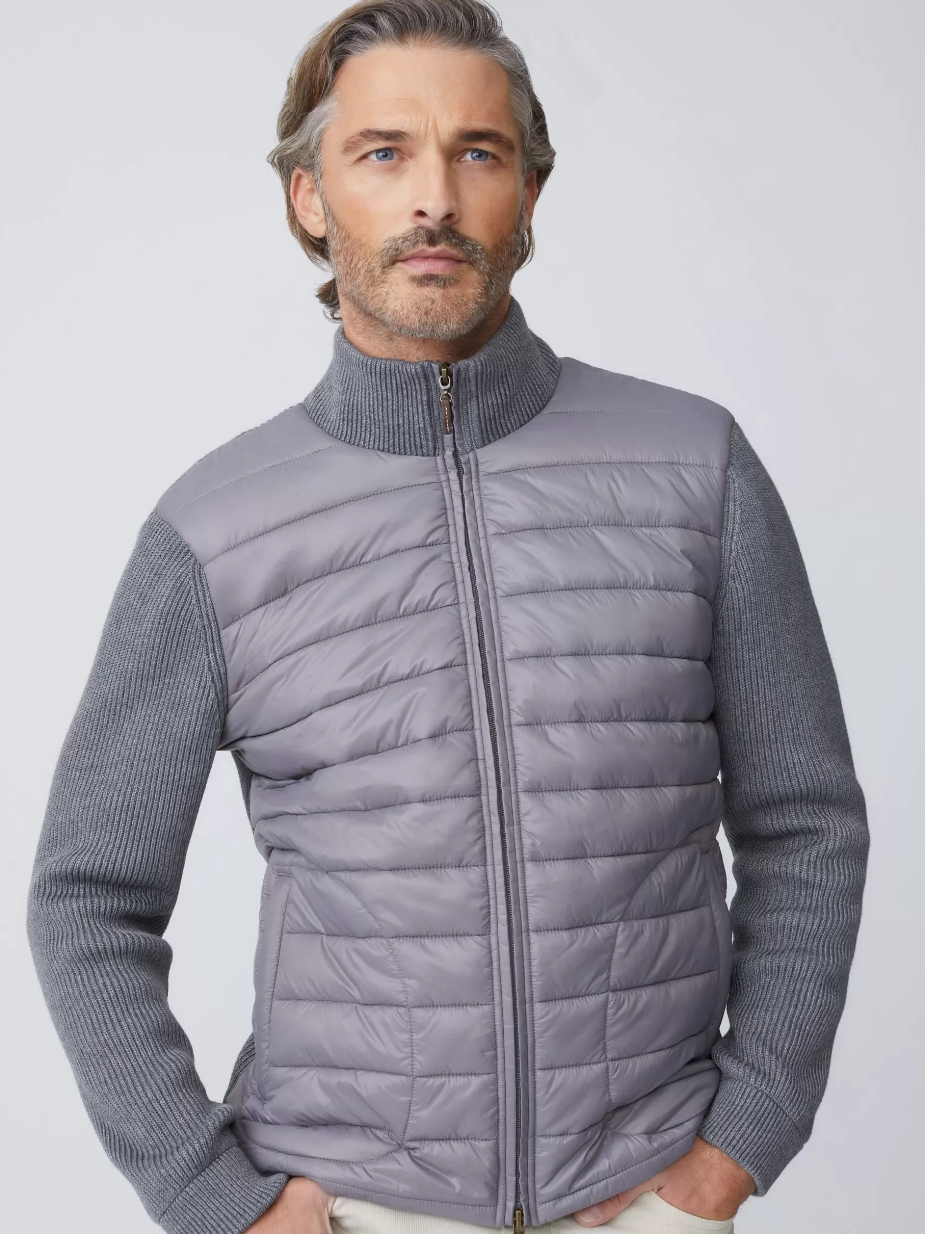 J. McLaughlin Torino Zip Up- Sweaters | Jackets & Outerwear