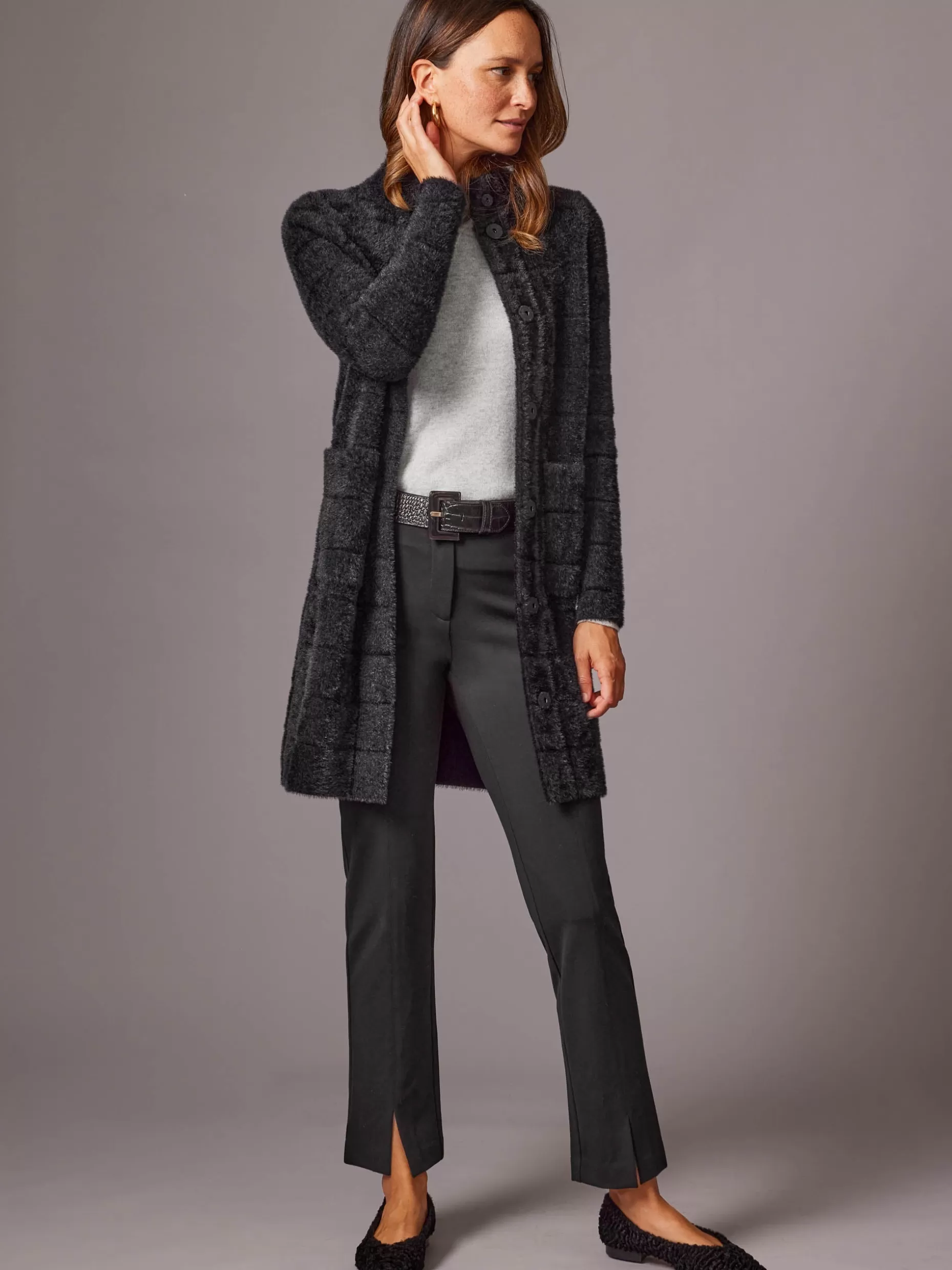 J. McLaughlin Tripp Sweater Coat-Women Jackets & Outerwear | Sweaters