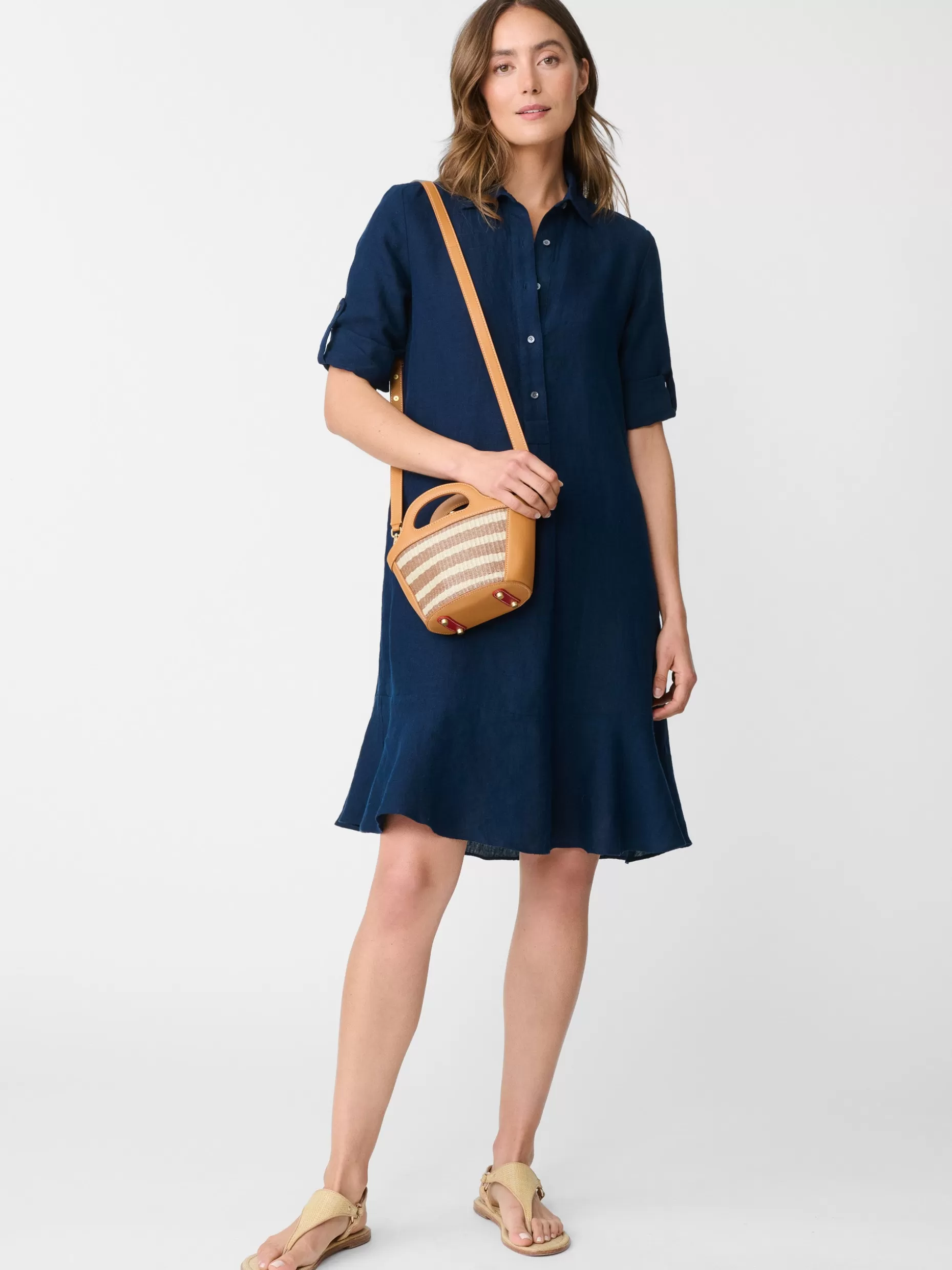 J. McLaughlin Wellesley Linen Dress-Women Dresses