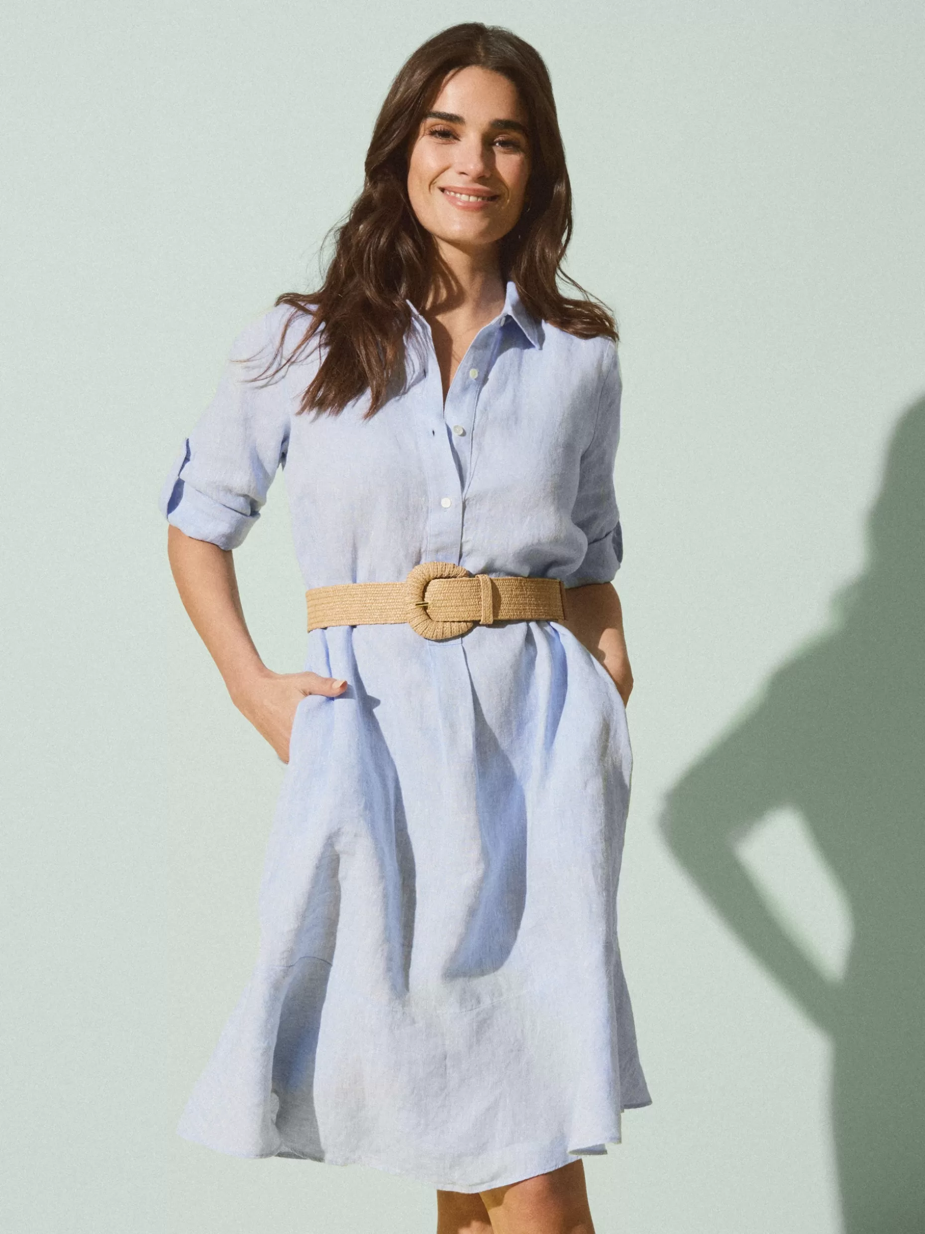 J. McLaughlin Wellesley Linen Dress-Women Dresses