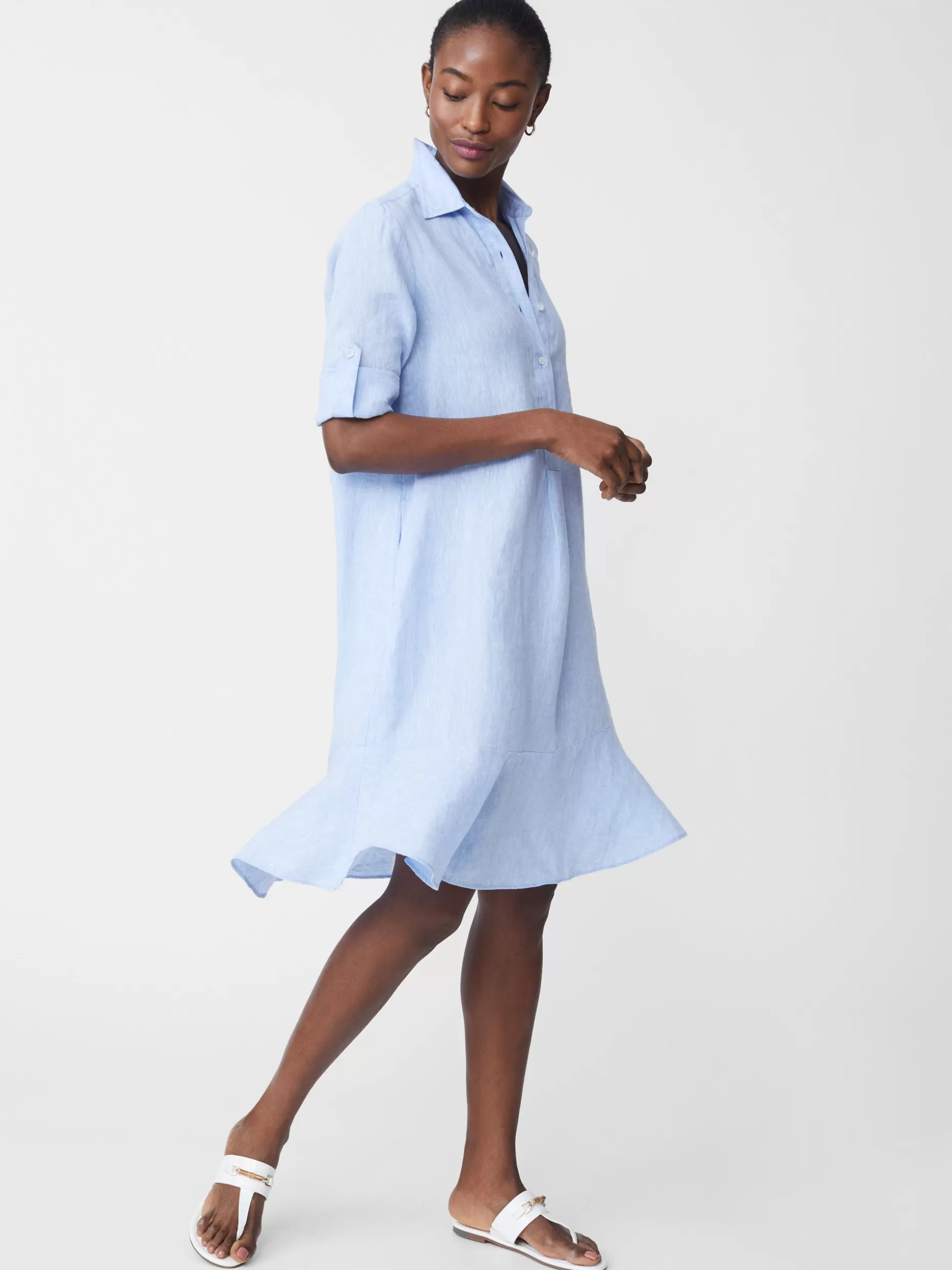 J. McLaughlin Wellesley Linen Dress-Women Dresses