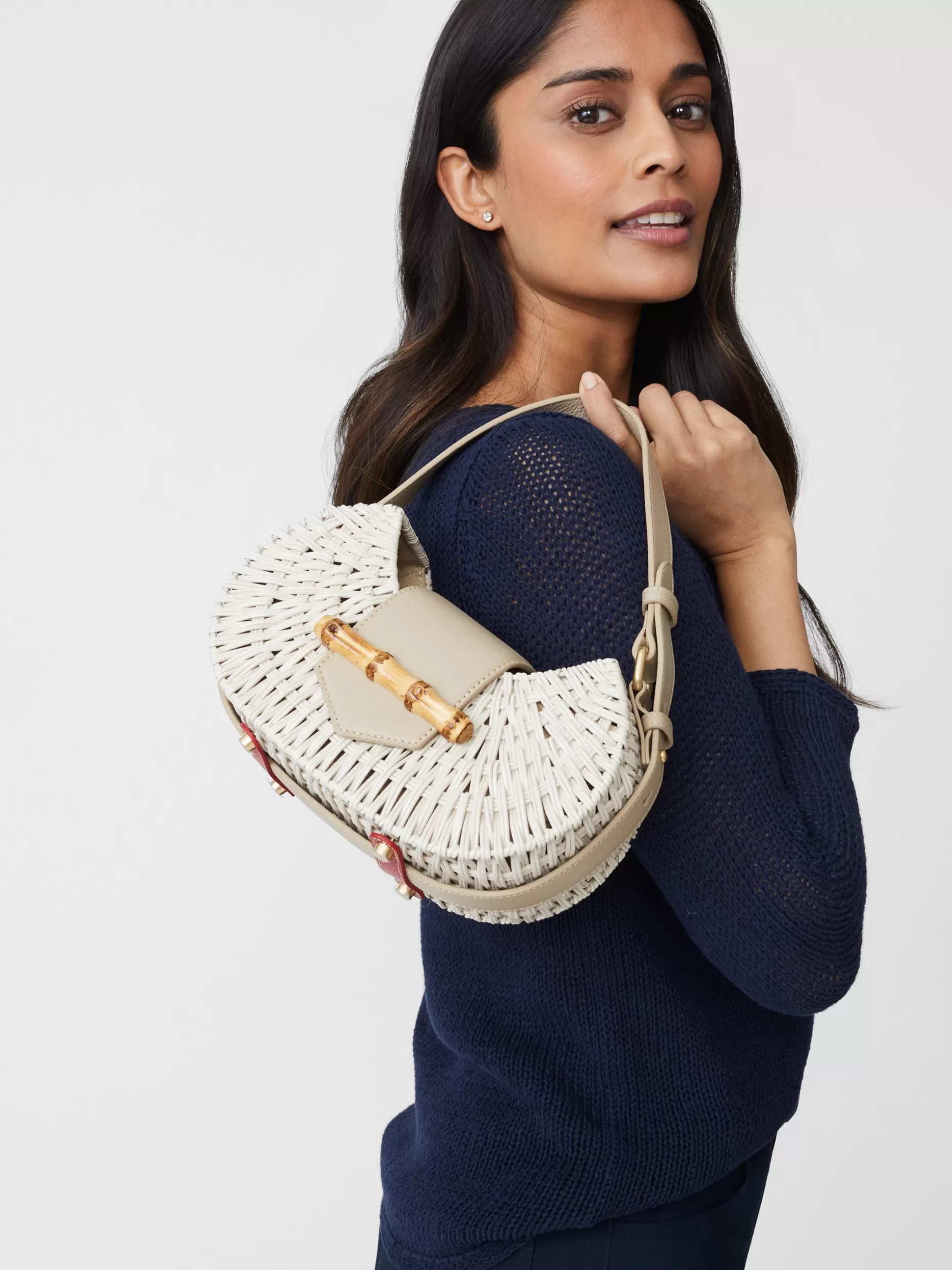 J. McLaughlin Whittaker Wicker Handbag-Women Shoes & Accessories | Wicker Bags